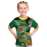 Personalized Dominica Kid T Shirt Nature Island of the Caribbean - Wonder Print Shop