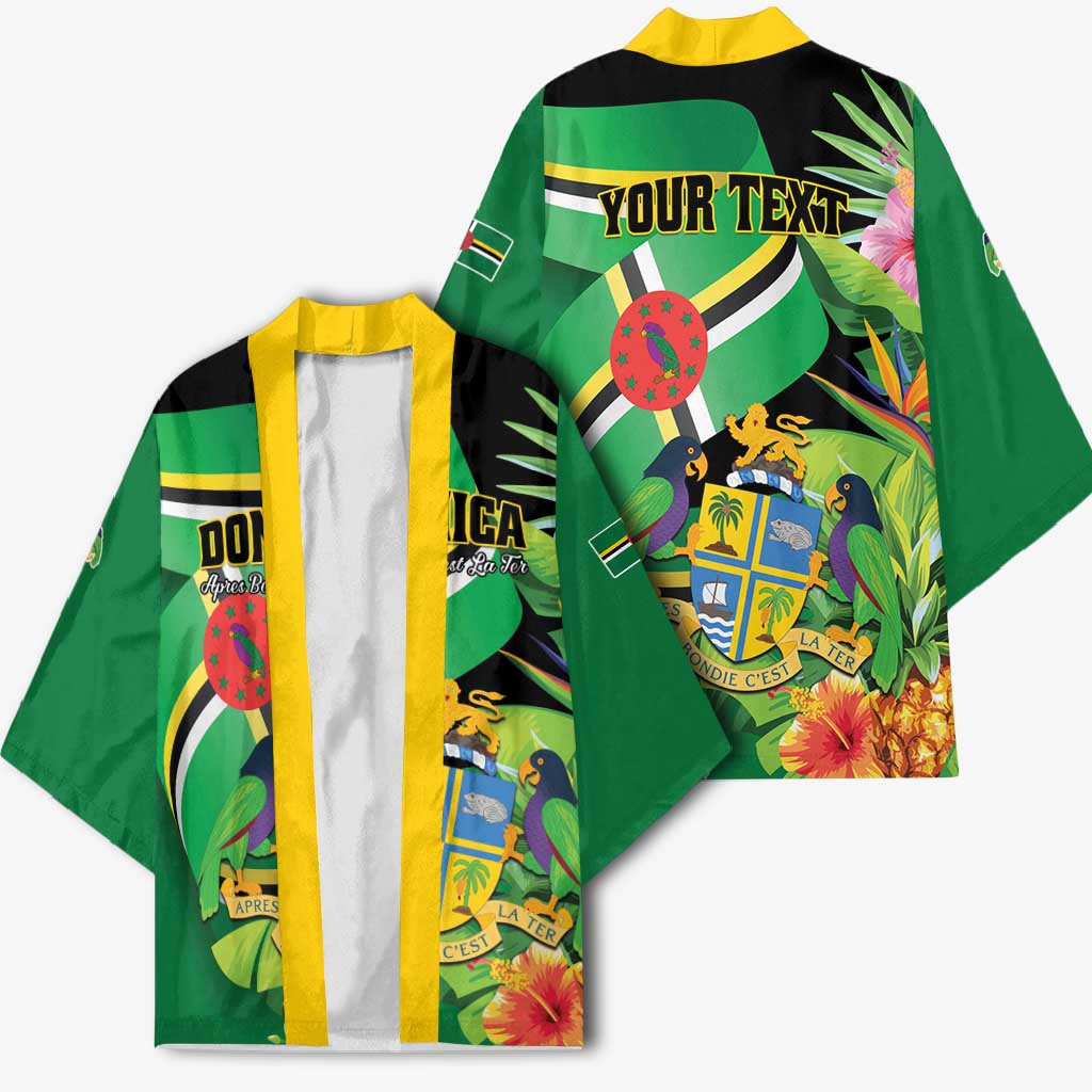 Personalized Dominica Kimono Nature Island of the Caribbean - Wonder Print Shop