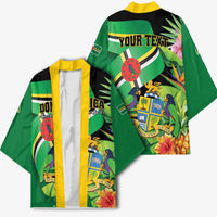 Personalized Dominica Kimono Nature Island of the Caribbean - Wonder Print Shop