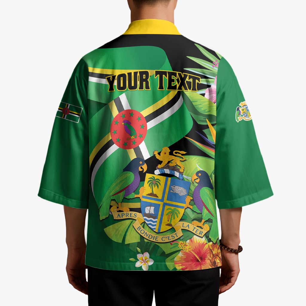 Personalized Dominica Kimono Nature Island of the Caribbean - Wonder Print Shop