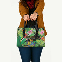 Dominica Leather Bag Nature Island of the Caribbean - Wonder Print Shop
