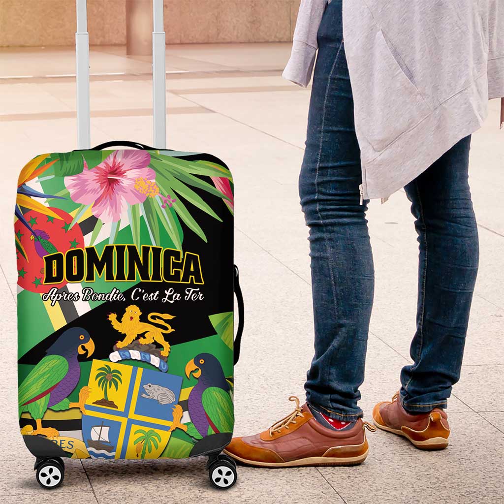 Dominica Luggage Cover Nature Island of the Caribbean - Wonder Print Shop