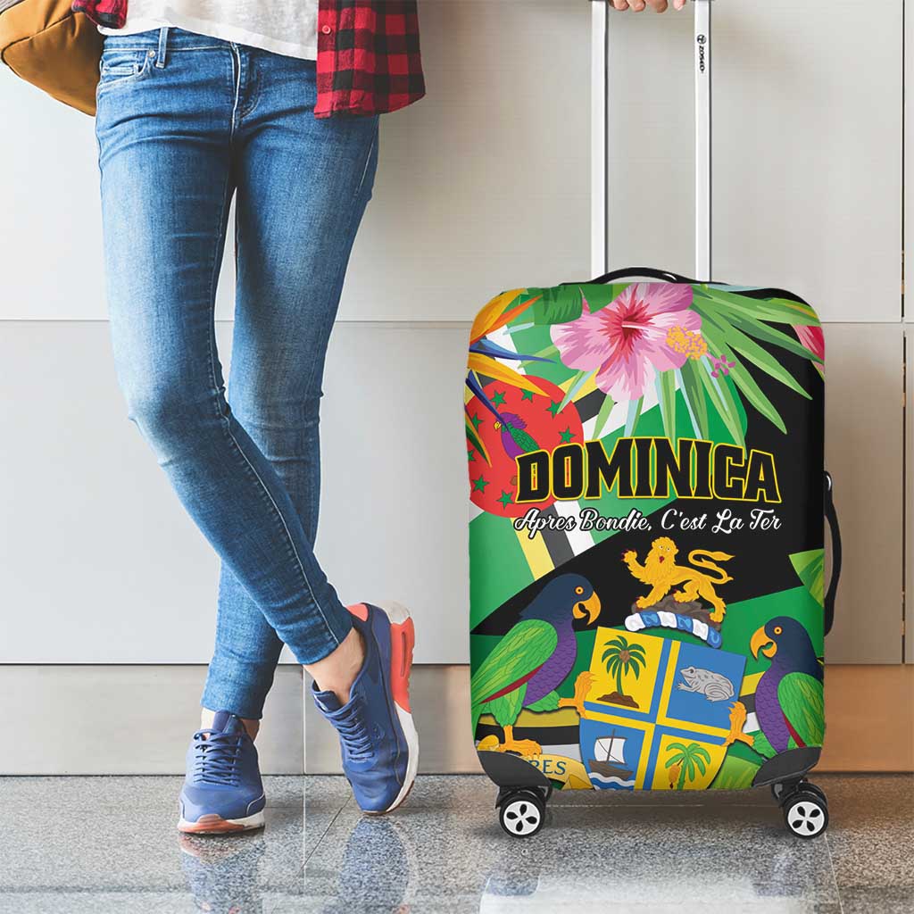 Dominica Luggage Cover Nature Island of the Caribbean - Wonder Print Shop