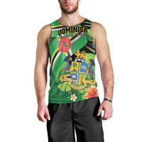 Personalized Dominica Men Tank Top Nature Island of the Caribbean - Wonder Print Shop