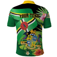 Personalized Dominica Polo Shirt Nature Island of the Caribbean - Wonder Print Shop