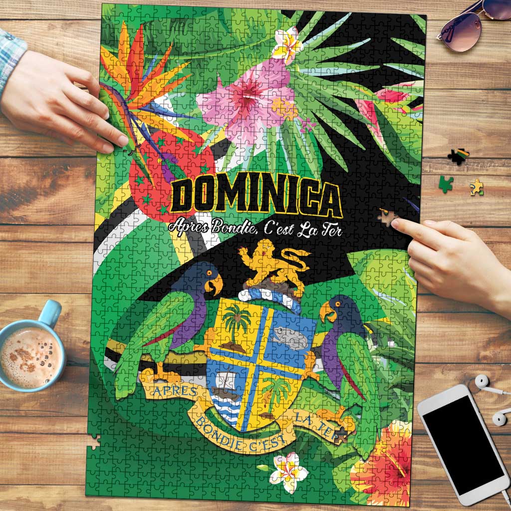 Dominica Puzzle Nature Island of the Caribbean - Wonder Print Shop