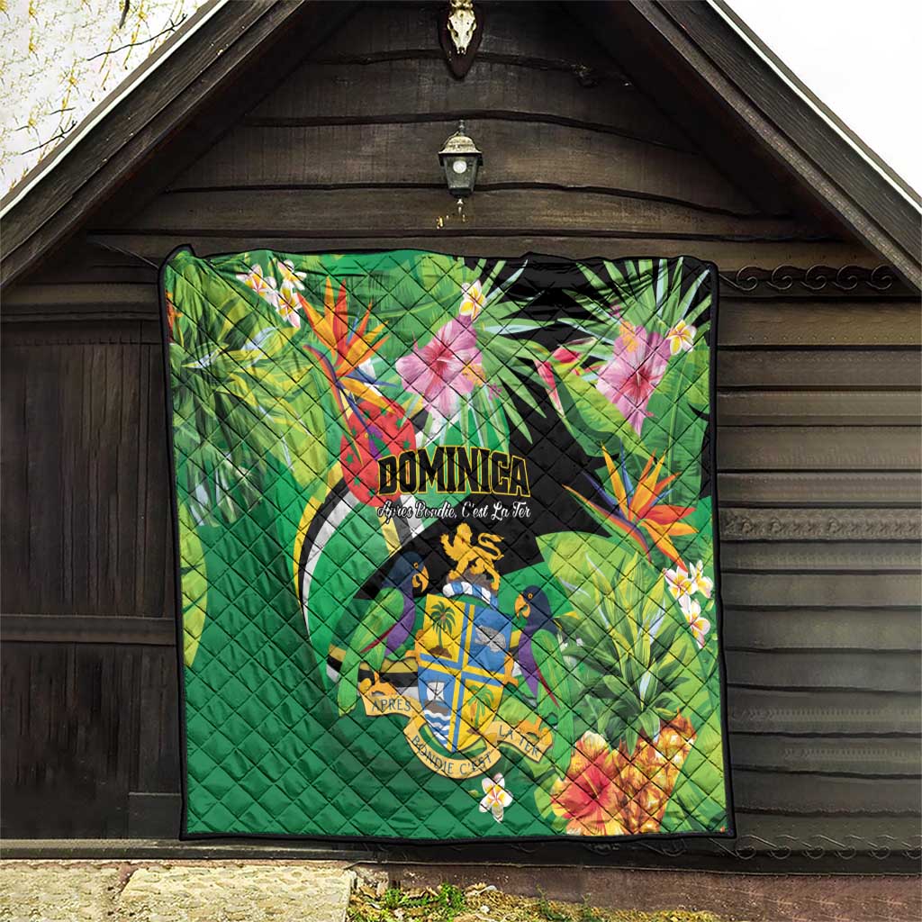 Dominica Quilt Nature Island of the Caribbean - Wonder Print Shop