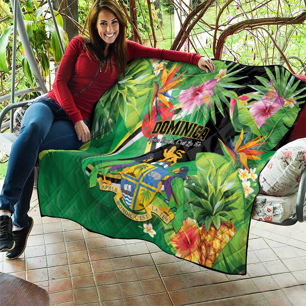 Dominica Quilt Nature Island of the Caribbean - Wonder Print Shop