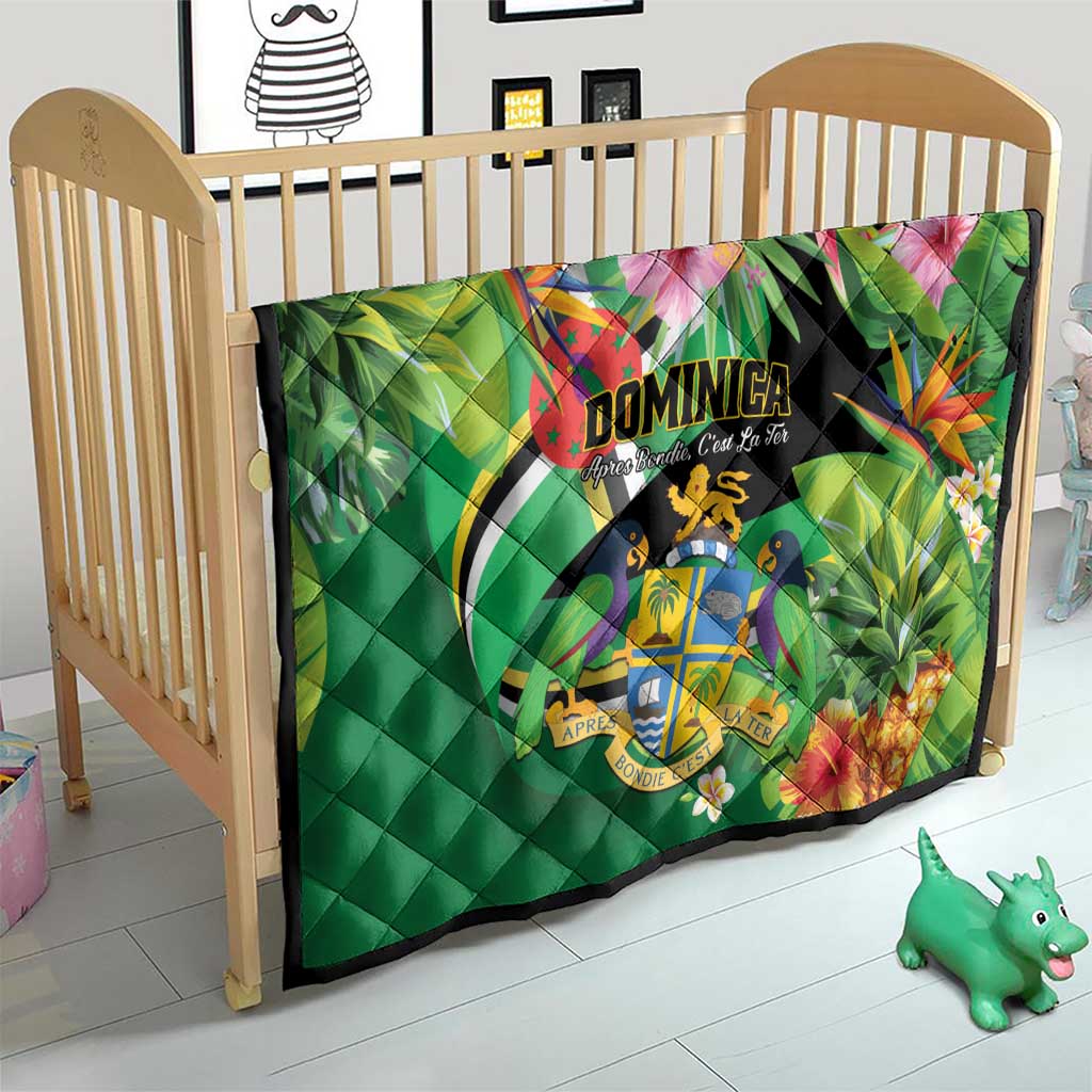 Dominica Quilt Nature Island of the Caribbean - Wonder Print Shop