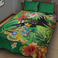 Dominica Quilt Bed Set Nature Island of the Caribbean - Wonder Print Shop