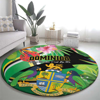 Dominica Round Carpet Nature Island of the Caribbean - Wonder Print Shop