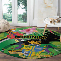 Dominica Round Carpet Nature Island of the Caribbean - Wonder Print Shop