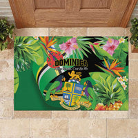 Dominica Rubber Doormat Nature Island of the Caribbean - Wonder Print Shop