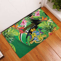 Dominica Rubber Doormat Nature Island of the Caribbean - Wonder Print Shop