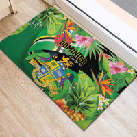 Dominica Rubber Doormat Nature Island of the Caribbean - Wonder Print Shop