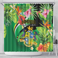 Dominica Shower Curtain Nature Island of the Caribbean - Wonder Print Shop