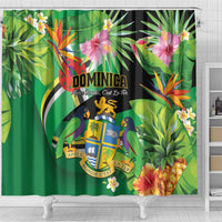 Dominica Shower Curtain Nature Island of the Caribbean - Wonder Print Shop