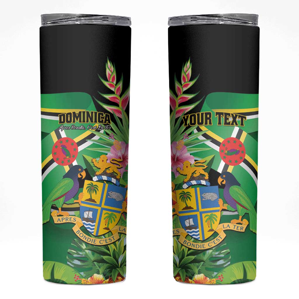 Personalized Dominica Skinny Tumbler Nature Island of the Caribbean - Wonder Print Shop