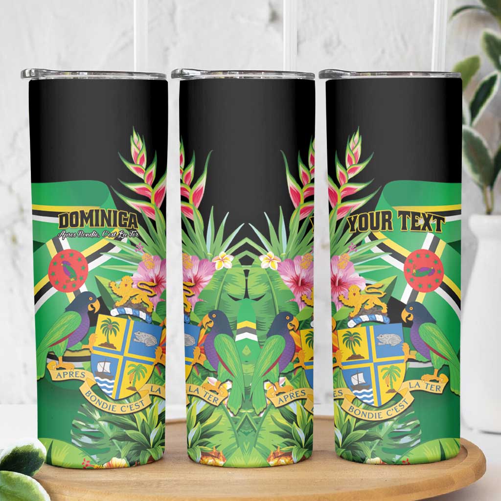 Personalized Dominica Skinny Tumbler Nature Island of the Caribbean - Wonder Print Shop