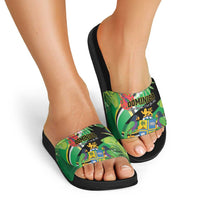 Dominica Slide Sandals Nature Island of the Caribbean - Wonder Print Shop