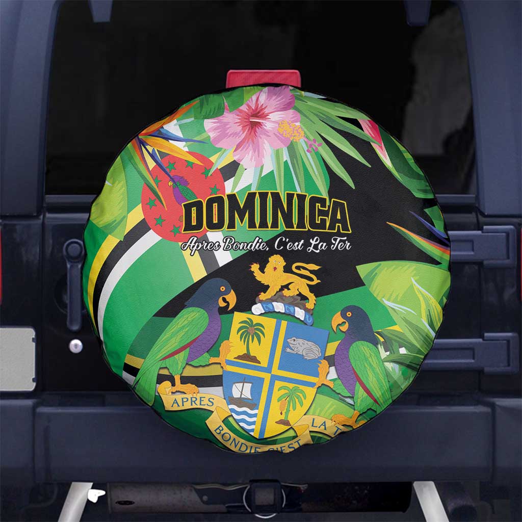 Dominica Spare Tire Cover Nature Island of the Caribbean - Wonder Print Shop