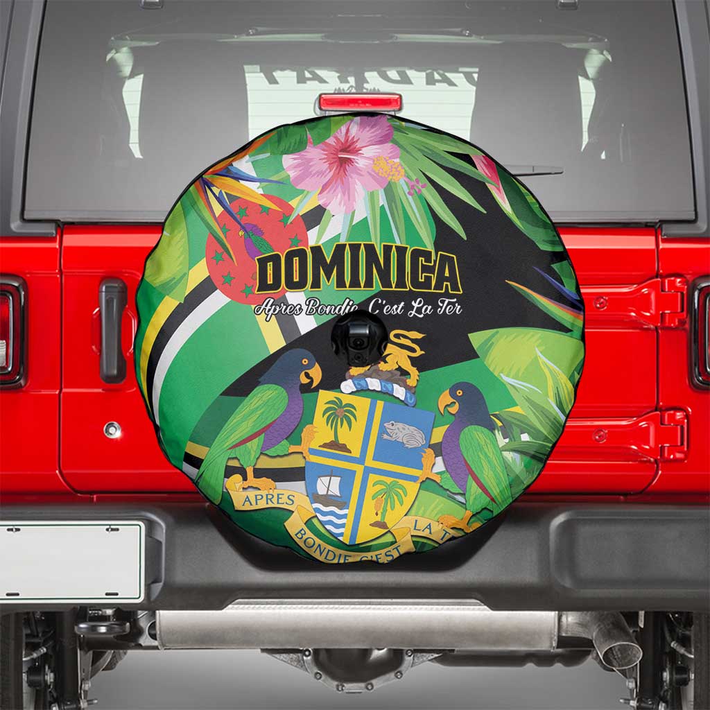 Dominica Spare Tire Cover Nature Island of the Caribbean - Wonder Print Shop