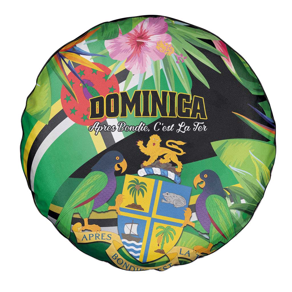 Dominica Spare Tire Cover Nature Island of the Caribbean - Wonder Print Shop