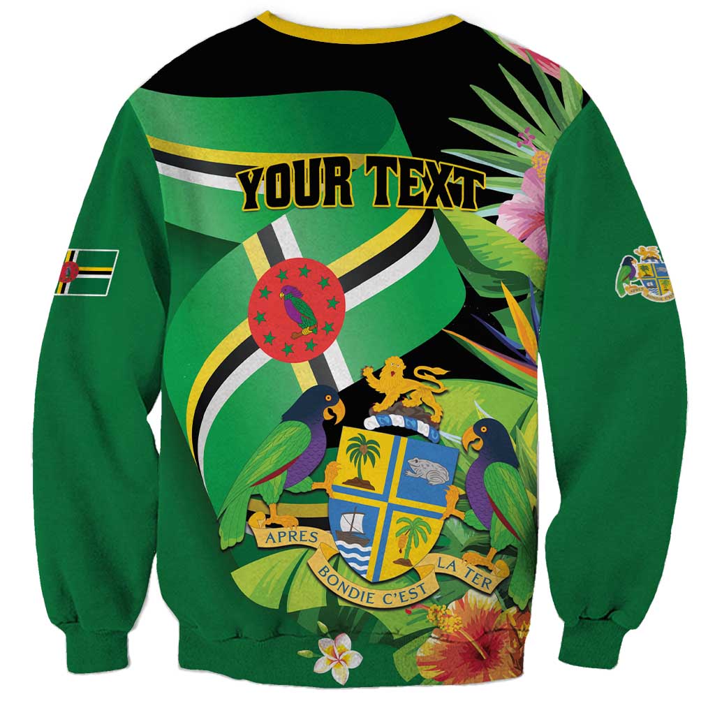 Personalized Dominica Sweatshirt Nature Island of the Caribbean - Wonder Print Shop