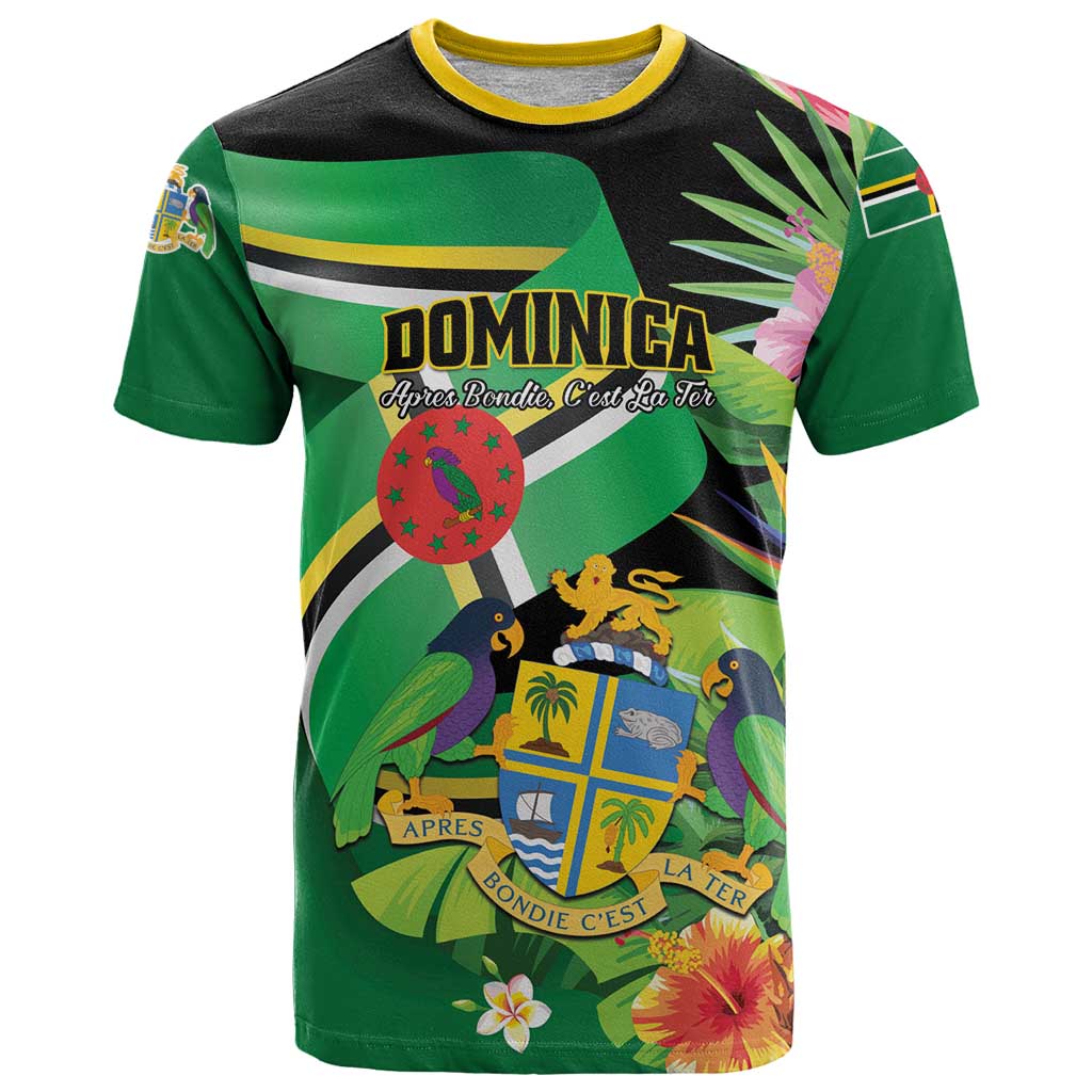 Personalized Dominica T Shirt Nature Island of the Caribbean - Wonder Print Shop