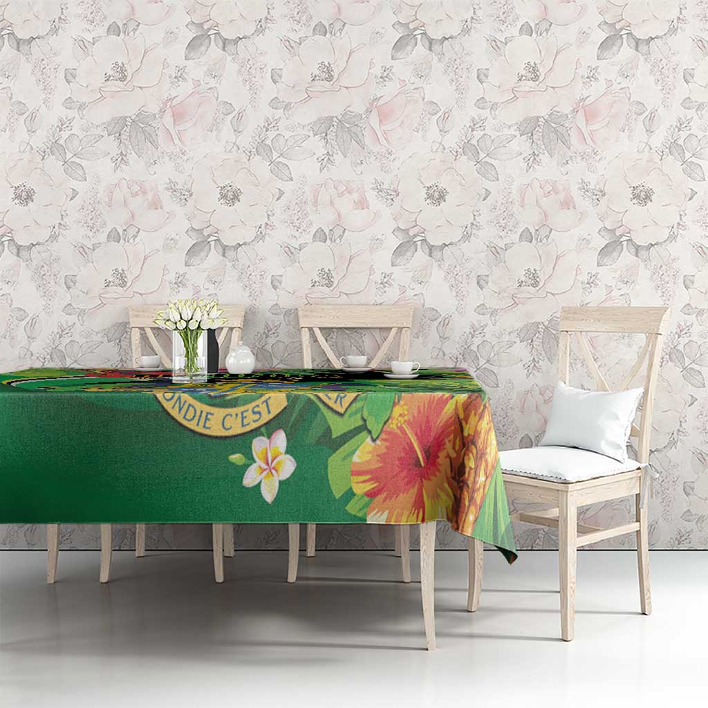 Dominica Tablecloth Nature Island of the Caribbean - Wonder Print Shop
