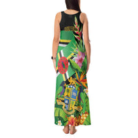 Personalized Dominica Tank Maxi Dress Nature Island of the Caribbean - Wonder Print Shop