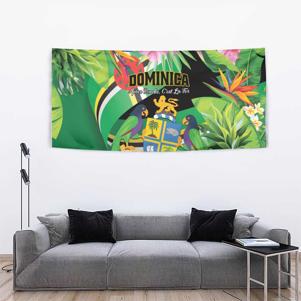 Dominica Tapestry Nature Island of the Caribbean - Wonder Print Shop