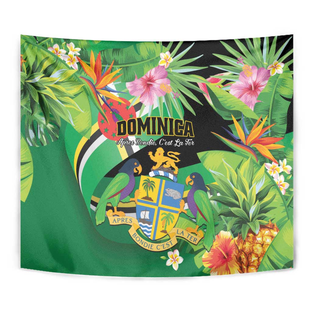 Dominica Tapestry Nature Island of the Caribbean - Wonder Print Shop