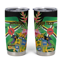 Personalized Dominica Tumbler Cup Nature Island of the Caribbean - Wonder Print Shop