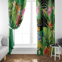 Dominica Window Curtain Nature Island of the Caribbean - Wonder Print Shop