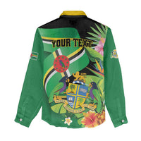 Personalized Dominica Women Casual Shirt Nature Island of the Caribbean - Wonder Print Shop