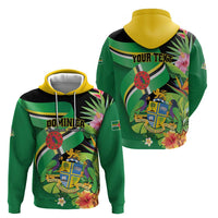 Personalized Dominica Zip Hoodie Nature Island of the Caribbean - Wonder Print Shop