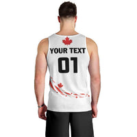 Custom Canada Hockey Men Tank Top Canada Owns Hockey - Wonder Print Shop