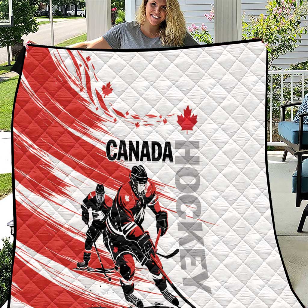 Canada Hockey Quilt Canada Owns Hockey - Wonder Print Shop