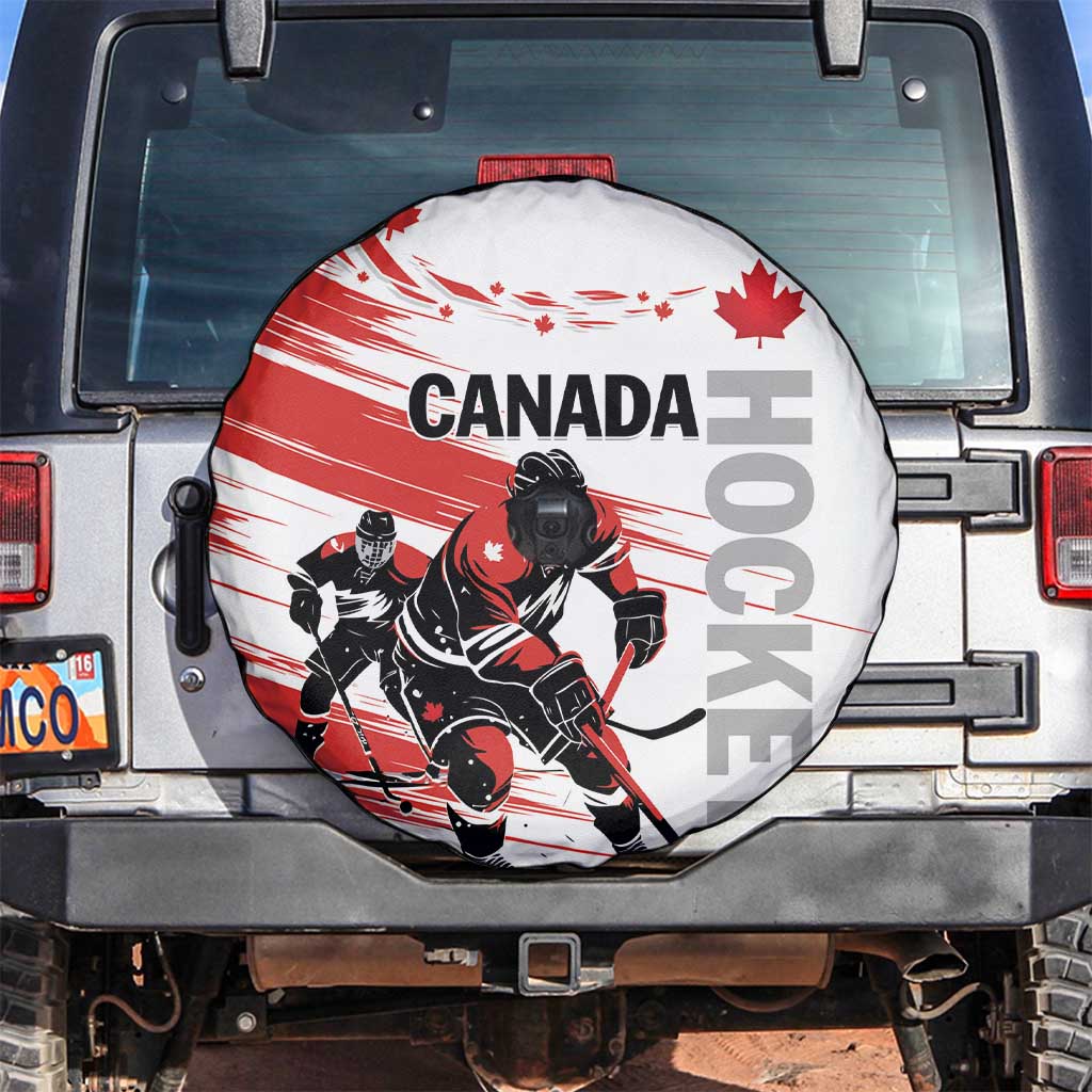Canada Hockey Spare Tire Cover Canada Owns Hockey - Wonder Print Shop