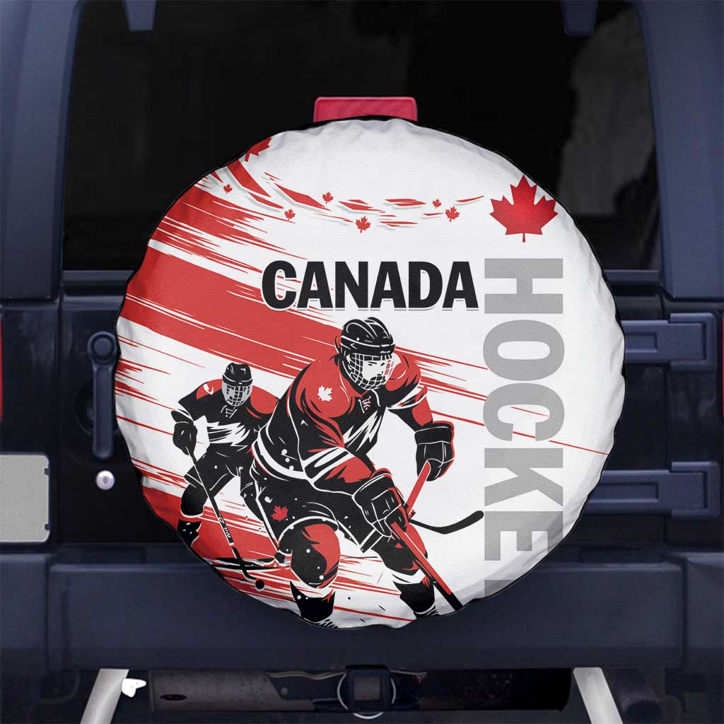 Canada Hockey Spare Tire Cover Canada Owns Hockey - Wonder Print Shop