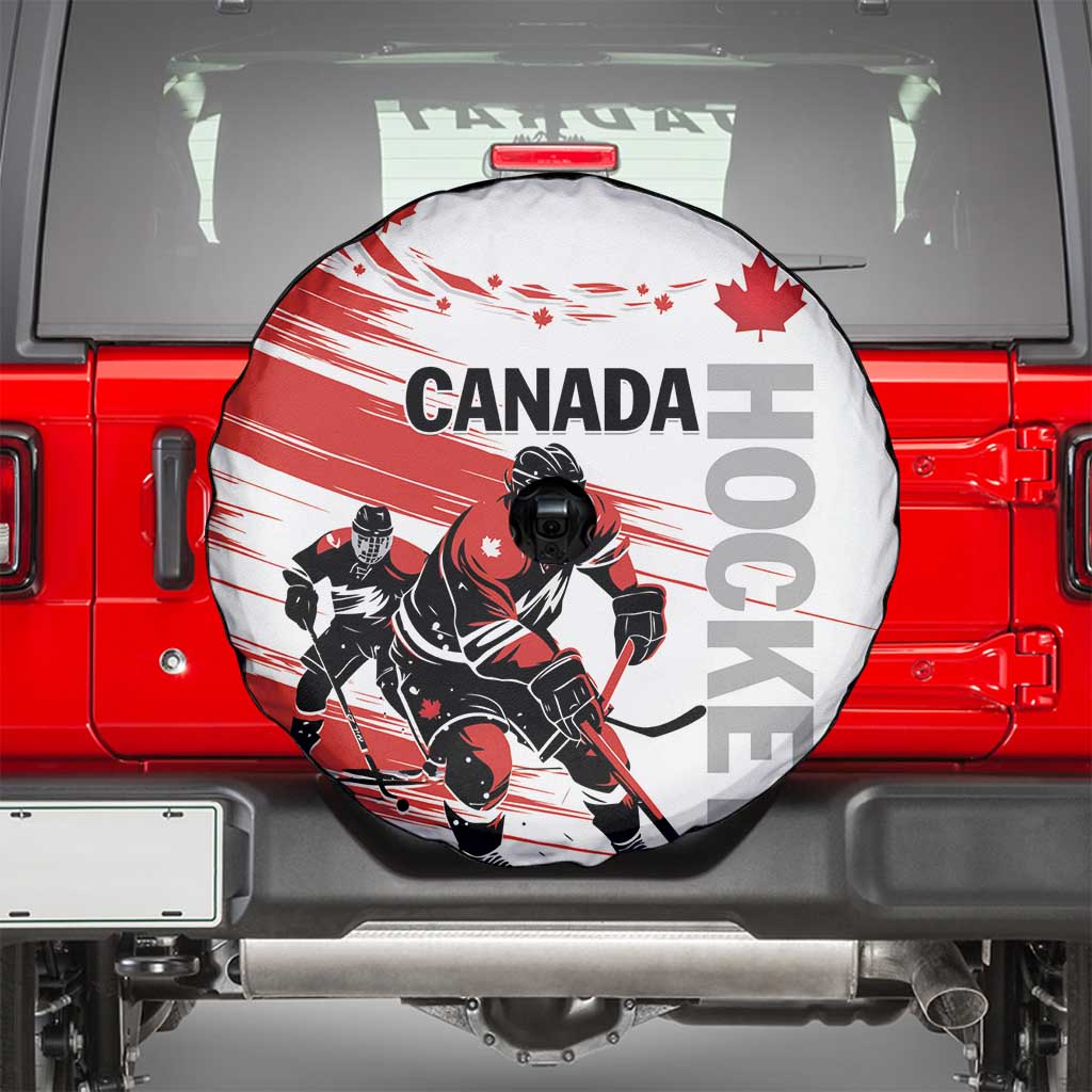 Canada Hockey Spare Tire Cover Canada Owns Hockey - Wonder Print Shop