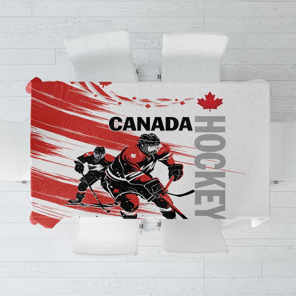Canada Hockey Tablecloth Canada Owns Hockey - Wonder Print Shop