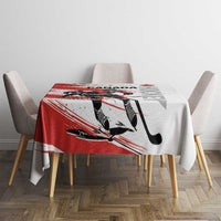 Canada Hockey Tablecloth Canada Owns Hockey - Wonder Print Shop