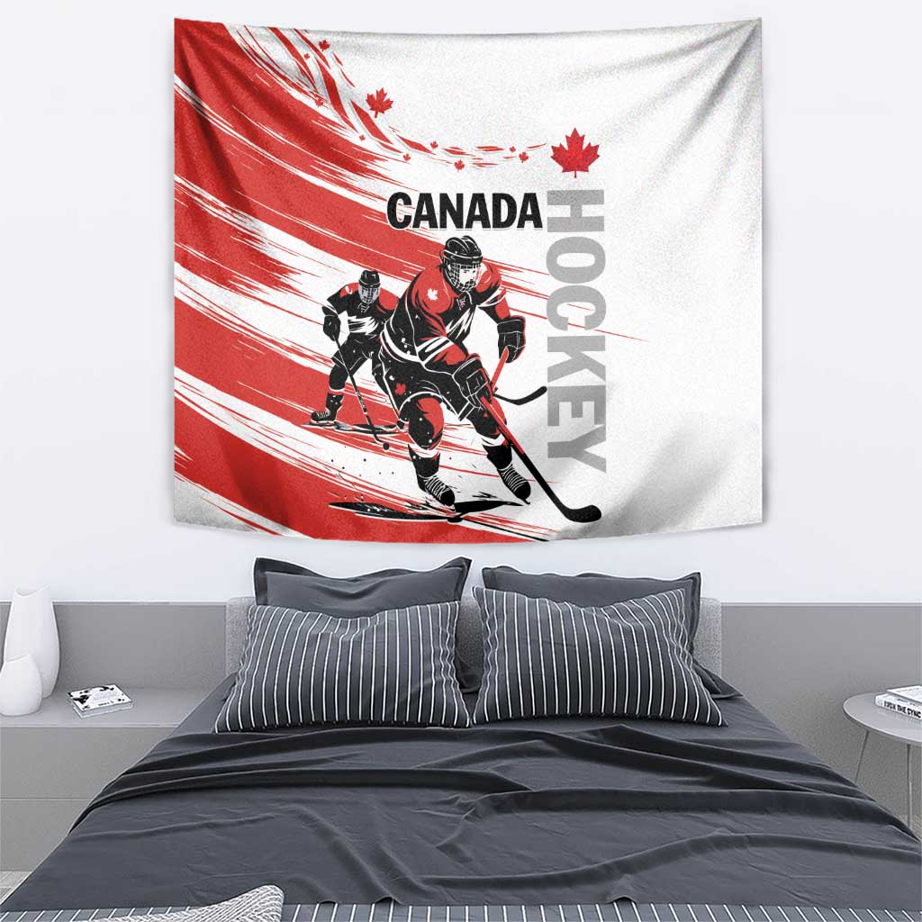 Canada Hockey Tapestry Canada Owns Hockey - Wonder Print Shop