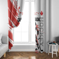 Canada Hockey Window Curtain Canada Owns Hockey - Wonder Print Shop