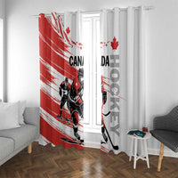 Canada Hockey Window Curtain Canada Owns Hockey - Wonder Print Shop