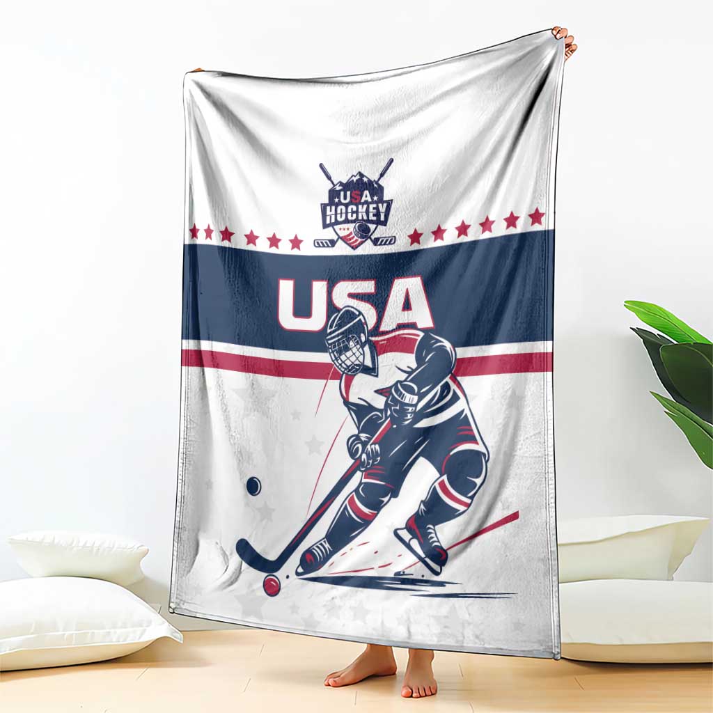 USA Hockey Blanket Team USA Champions
