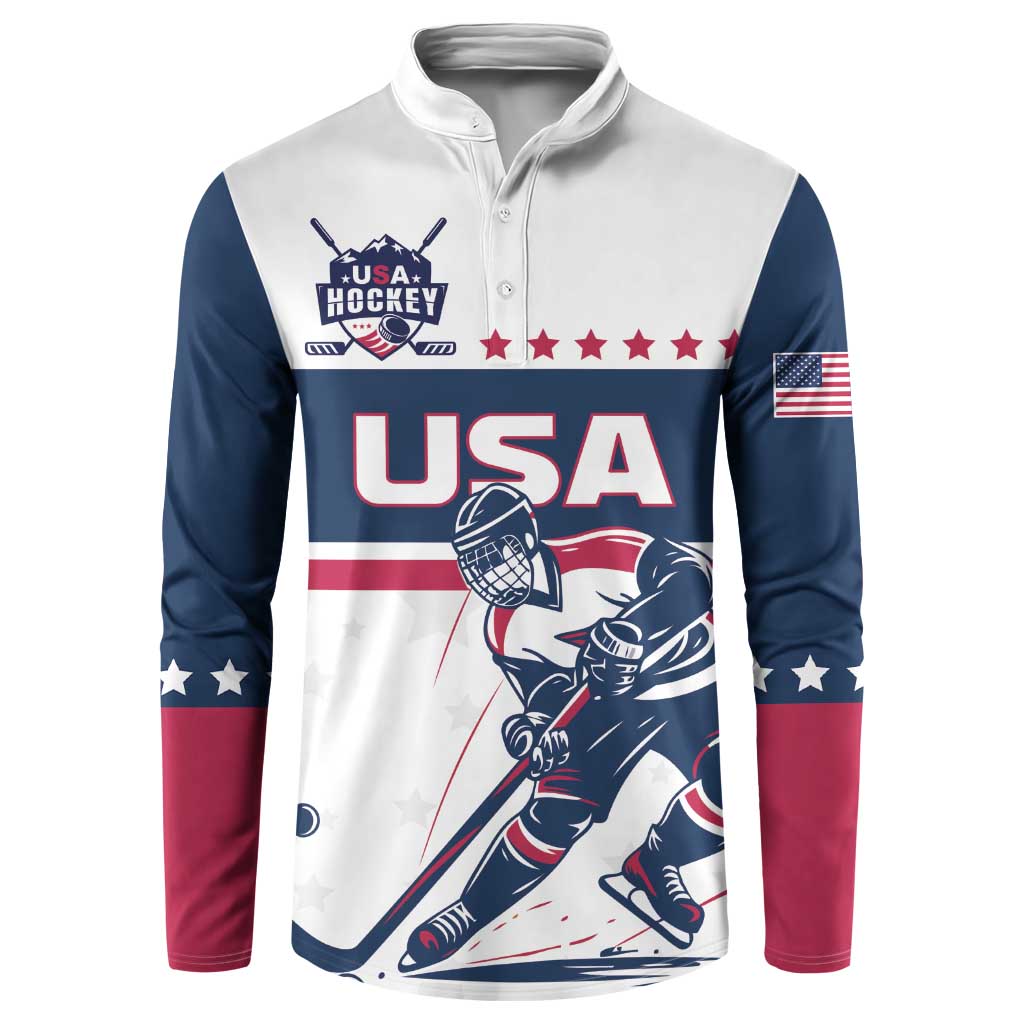 United States Button Sweatshirt