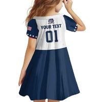 Custom USA Hockey Family Matching Mermaid Dress and Hawaiian Shirt Team USA Champions - Wonder Print Shop